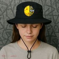 Funny Pickleball Player Girl Pickleball Gift Bucket Hat thumb 3