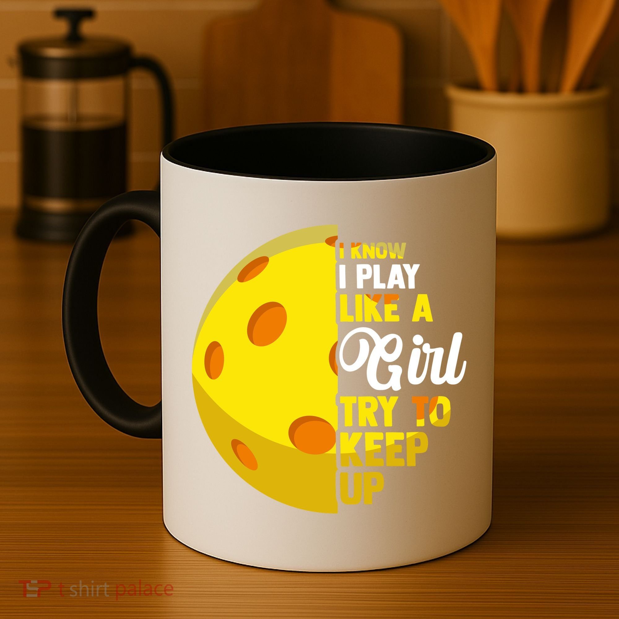 Funny Pickleball Player Girl Pickleball Gift Coffee Mug
