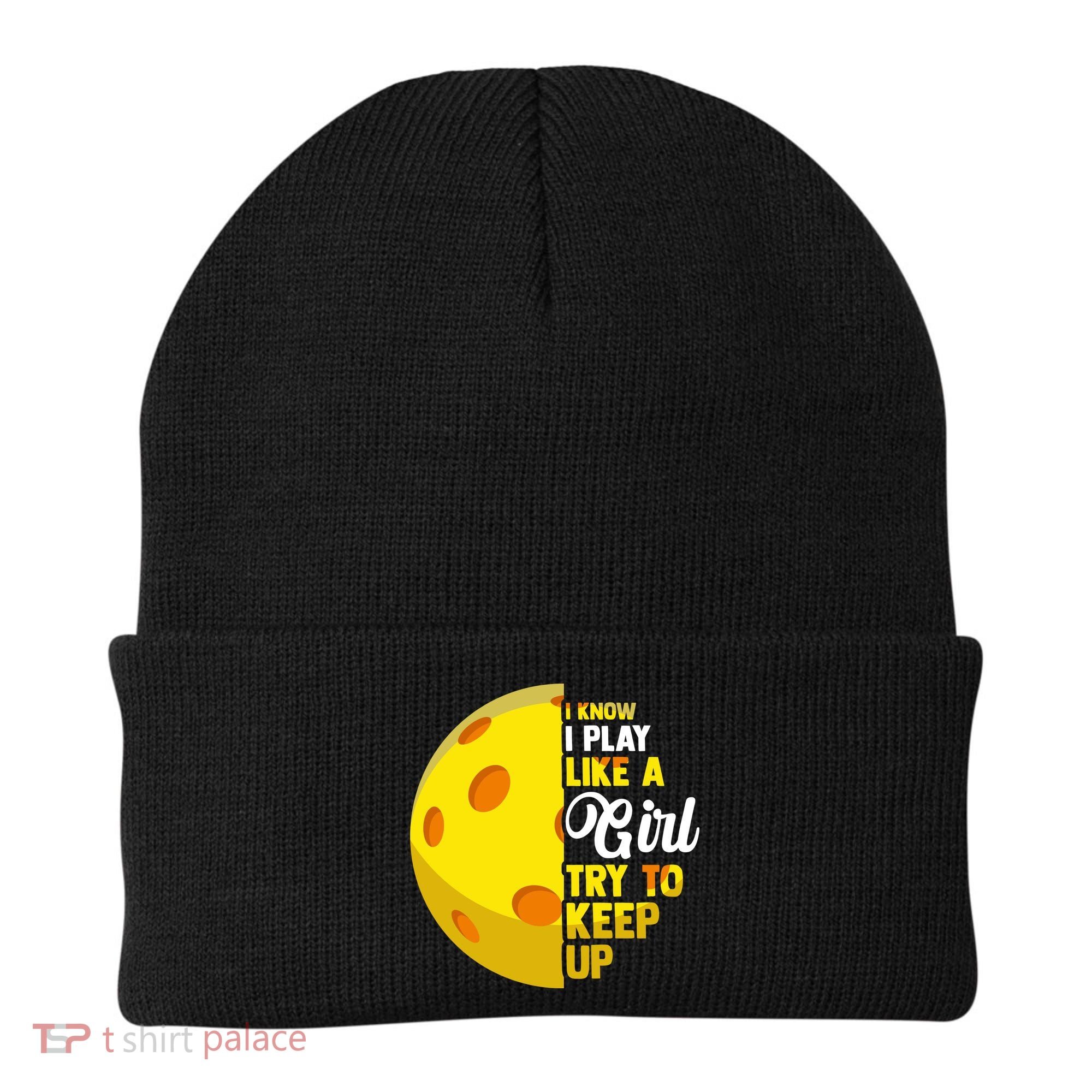 Funny Pickleball Player Girl Pickleball Gift Beanie