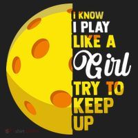 Funny Pickleball Player Girl Pickleball Gift Beanie thumb 2