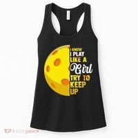 Funny Pickleball Player Girl Pickleball Gift Women's Tank Top thumb 0