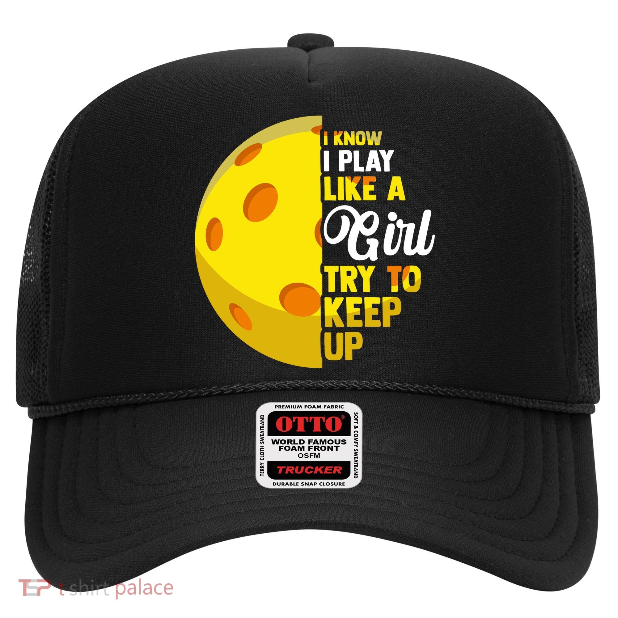 Funny Pickleball Player Girl Pickleball Gift Hat