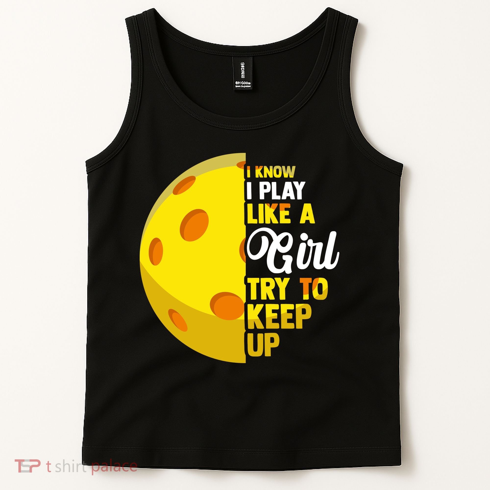 Funny Pickleball Player Girl Pickleball Gift Tank Top