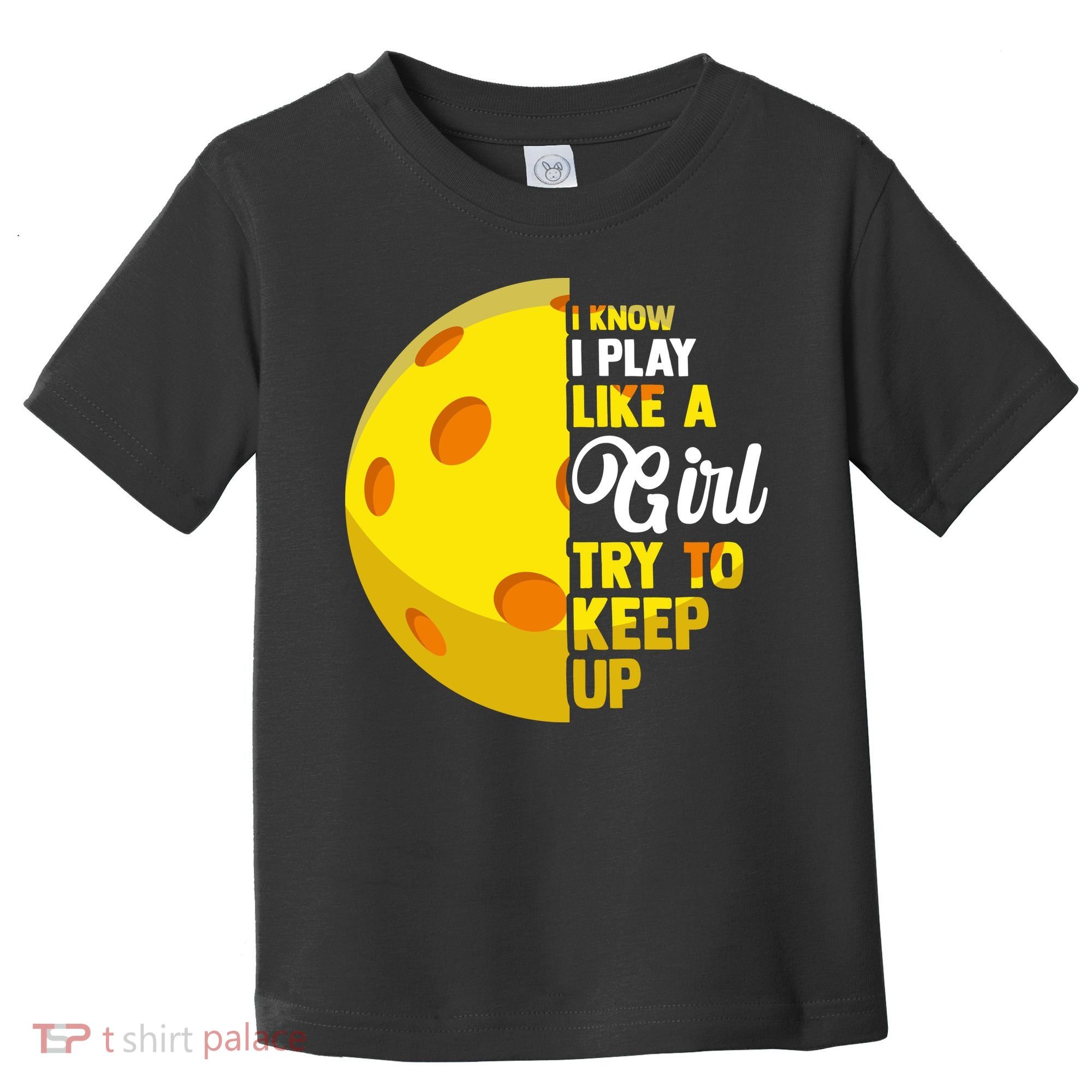 Funny Pickleball Player Girl Pickleball Gift Toddler T-Shirt