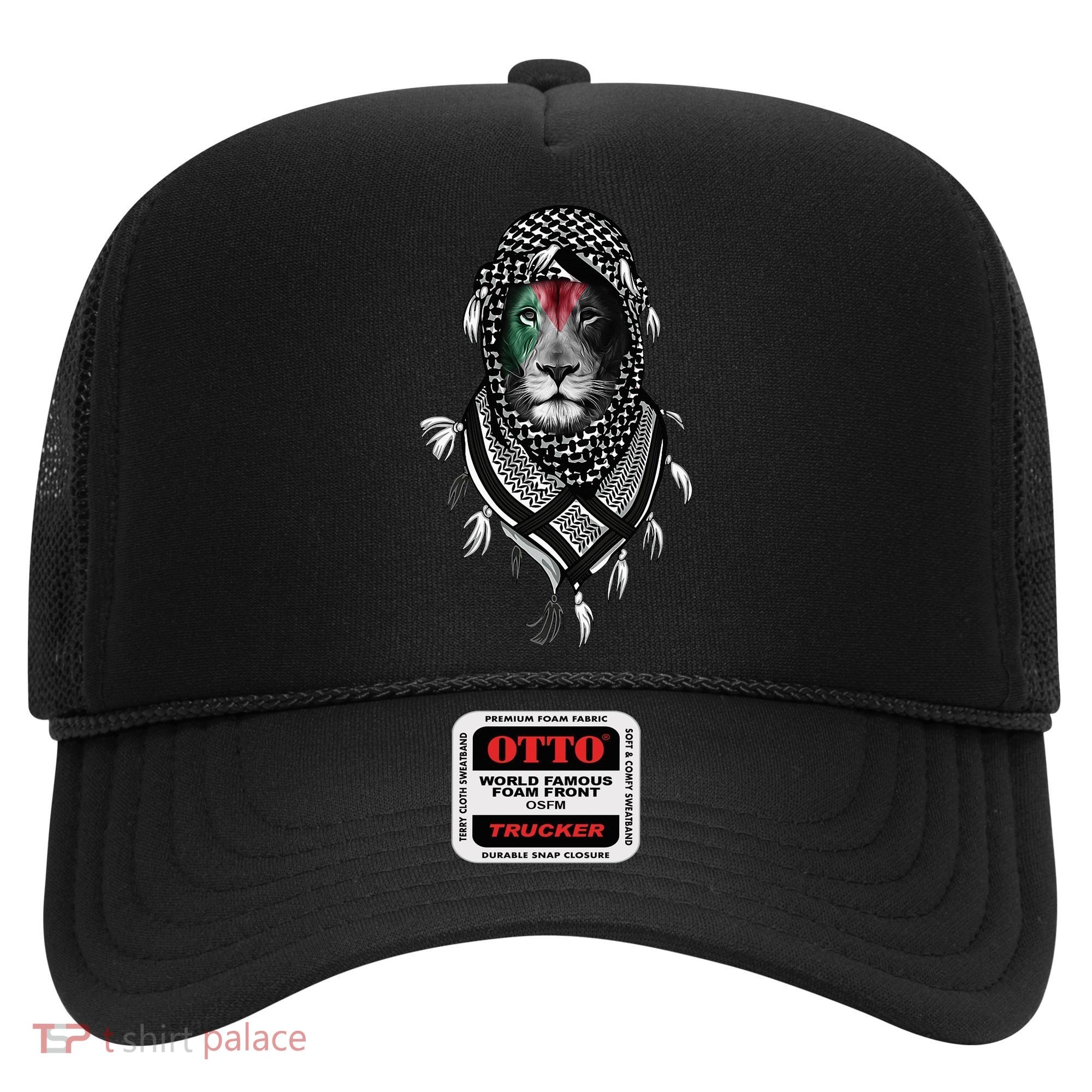 Free Palestine Palestinian Lion Hat