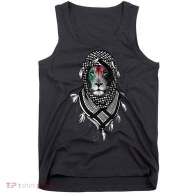 Free Palestine Palestinian Lion Tank Top