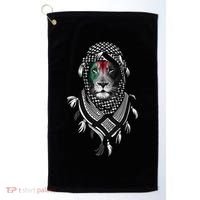 Free Palestine Palestinian Lion Golf Towel thumb 0