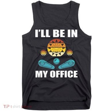 Funny Pinball Player Design Retro Gamer Pinnball Tank Top