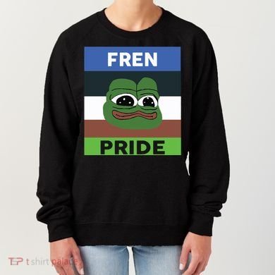Fren Pride PEPE The Frog Women's Sweatshirt