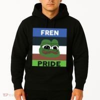 Fren Pride PEPE The Frog Hoodie thumb 2