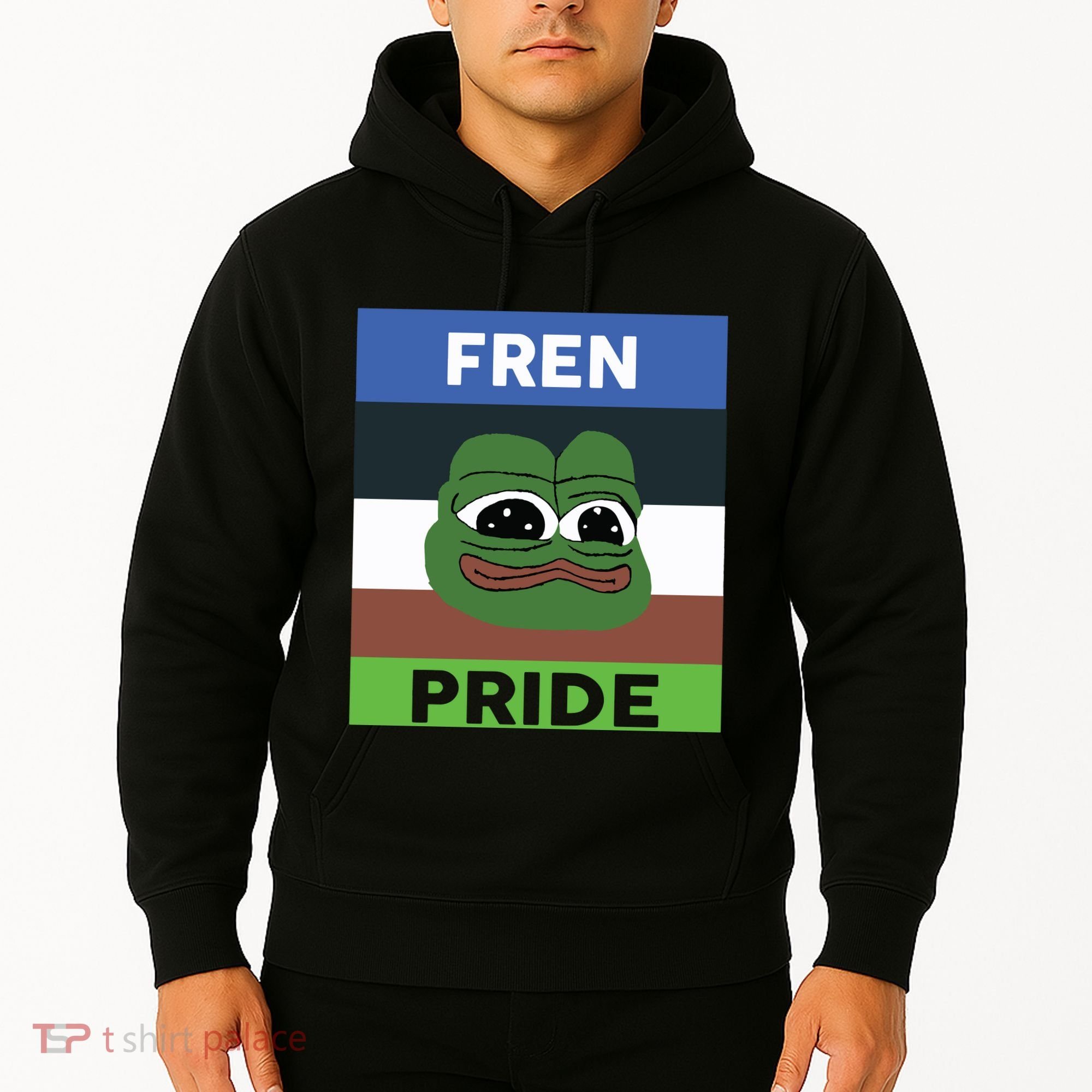 Fren Pride PEPE The Frog Hoodie