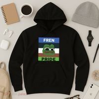 Fren Pride PEPE The Frog Hoodie thumb 3