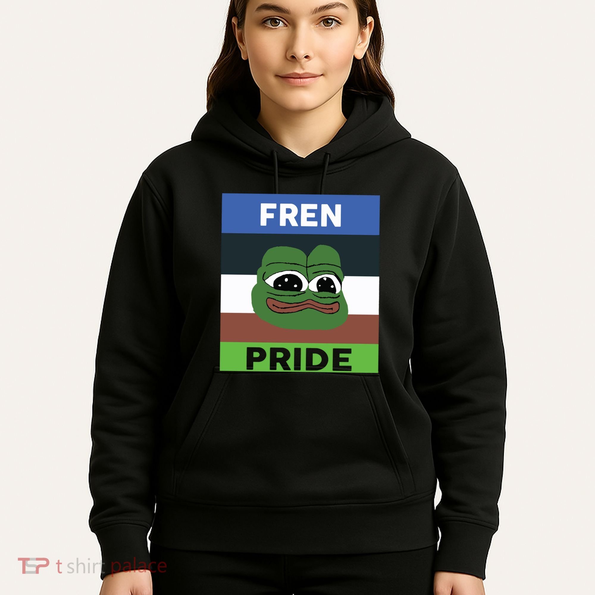 Fren Pride PEPE The Frog Hoodie