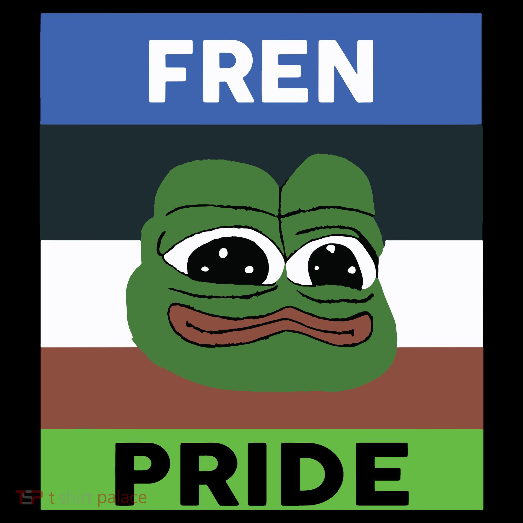 Fren Pride PEPE The Frog Hoodie