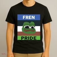 Fren Pride PEPE The Frog T-Shirt thumb 3