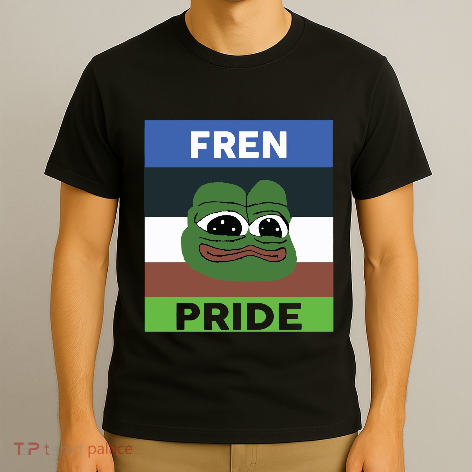 Fren Pride PEPE The Frog T-Shirt