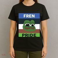 Fren Pride PEPE The Frog T-Shirt thumb 4