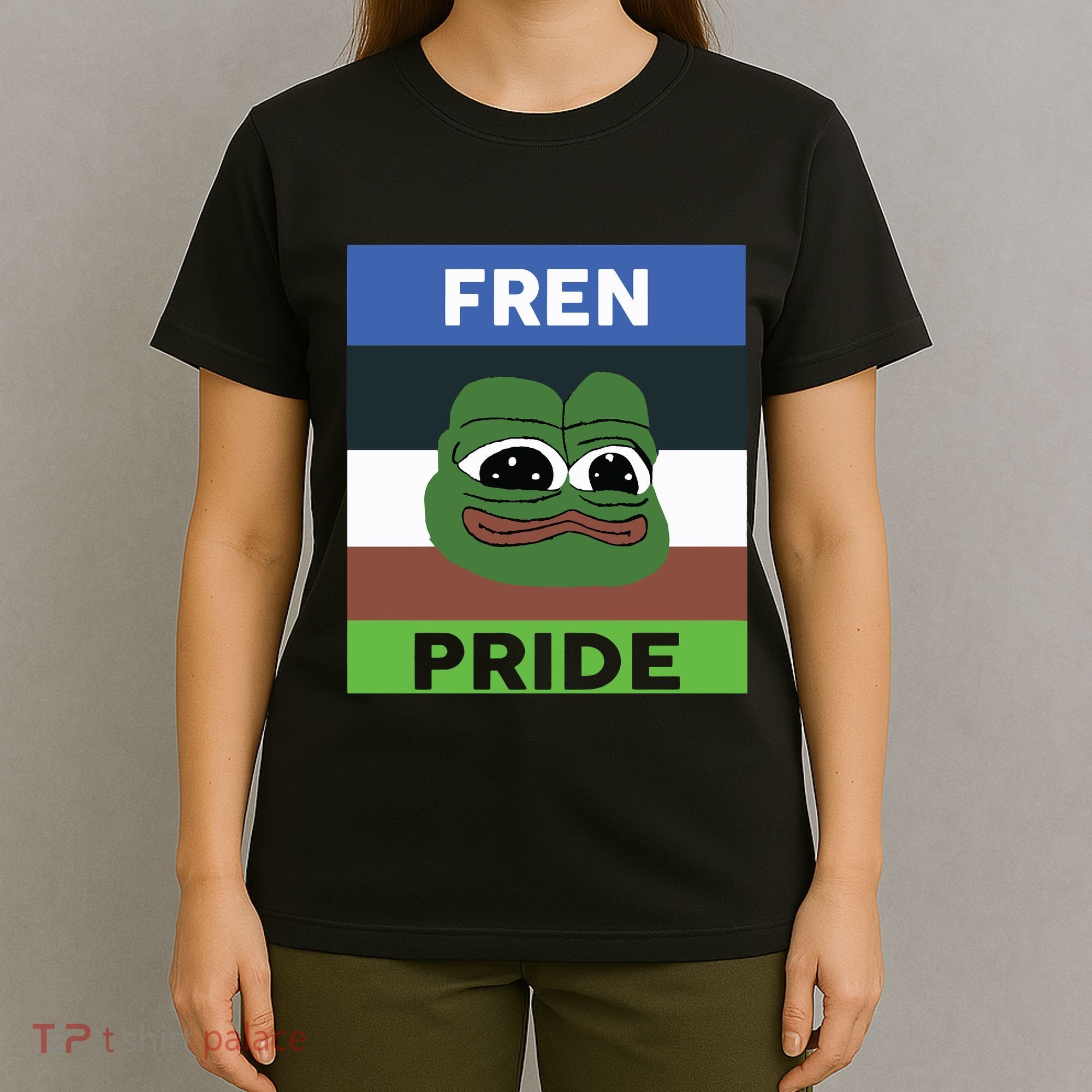 Fren Pride PEPE The Frog T-Shirt