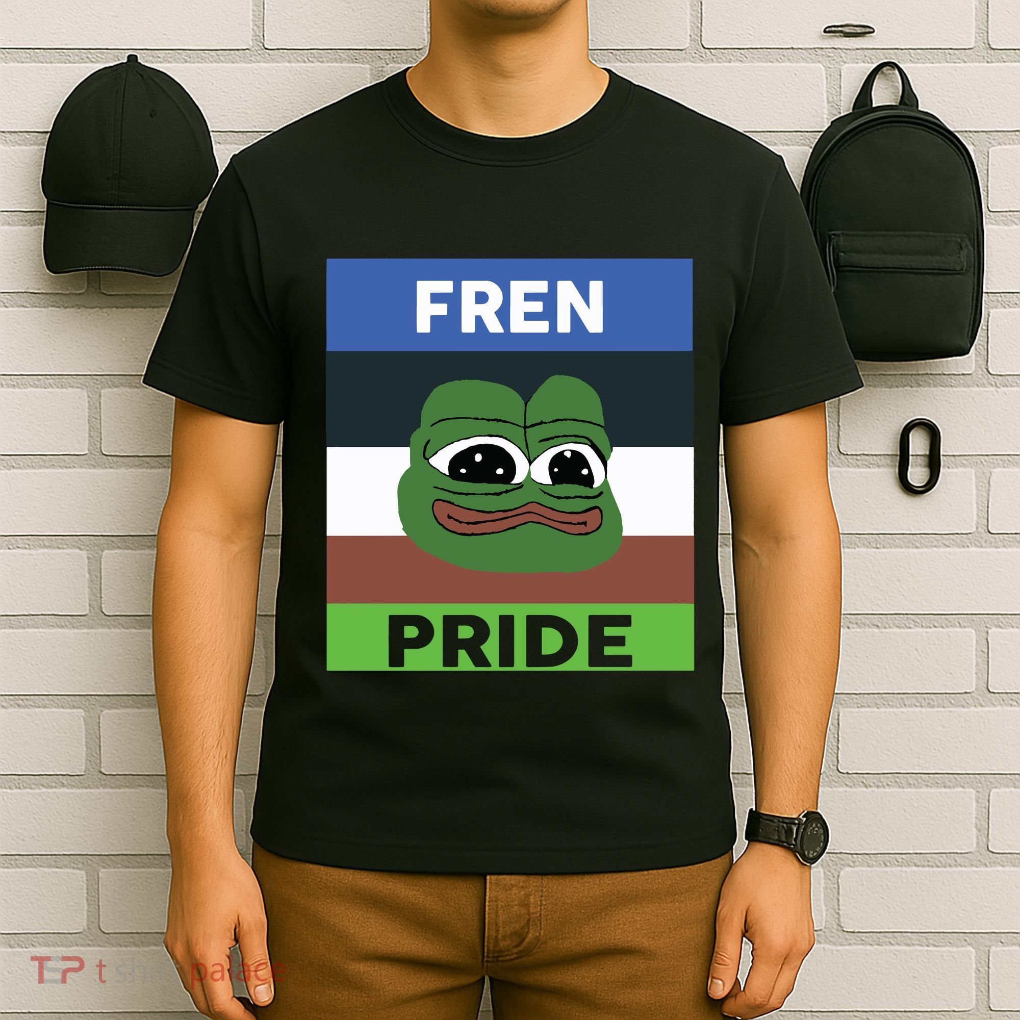 Fren Pride PEPE The Frog T-Shirt