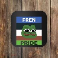 Fren Pride PEPE The Frog Coaster thumb 0