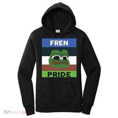 Fren Pride PEPE The Frog Women's Hoodie