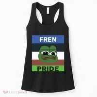 Fren Pride PEPE The Frog Women's Tank Top thumb 0