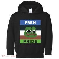 Fren Pride PEPE The Frog Toddler Hoodie thumb 0