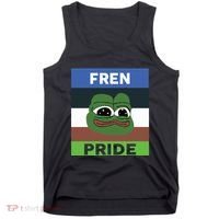 Fren Pride PEPE The Frog Tank Top thumb 0