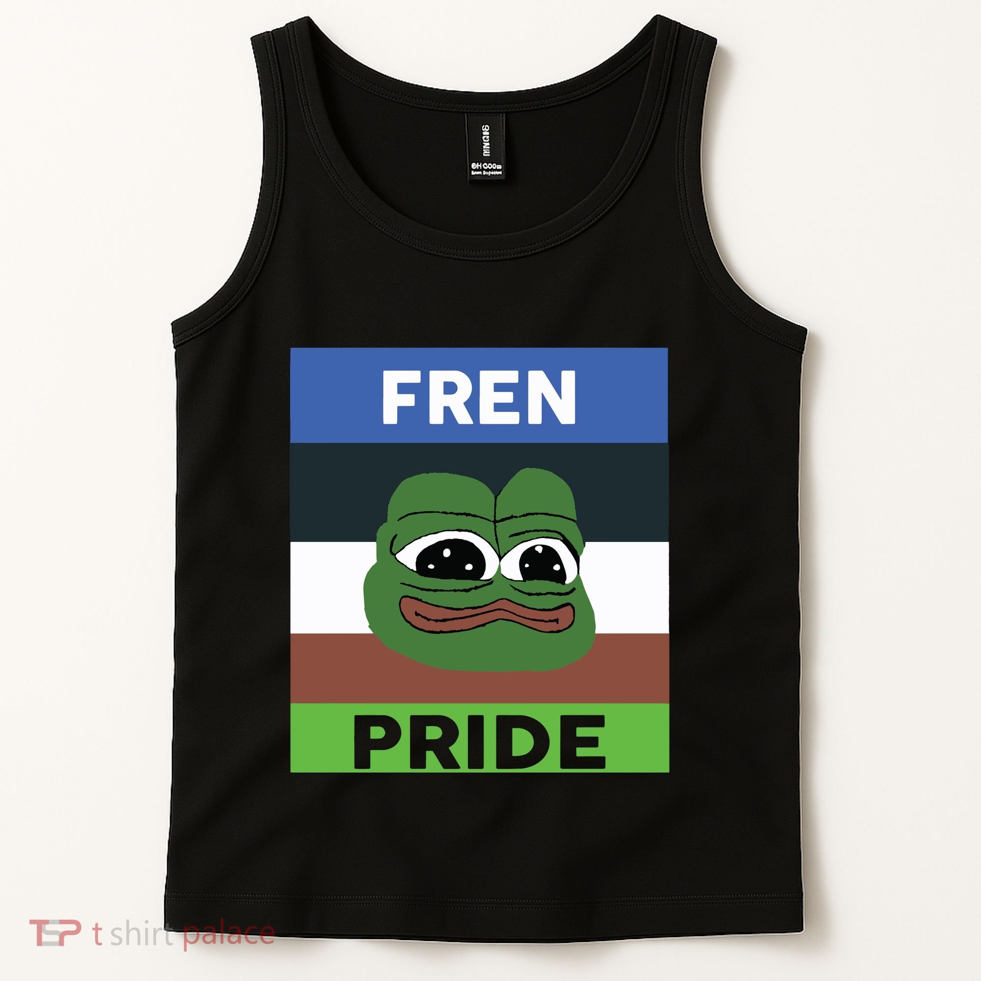 Fren Pride PEPE The Frog Tank Top