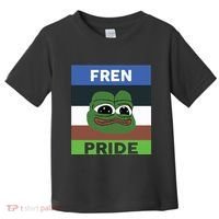 Fren Pride PEPE The Frog Toddler T-Shirt thumb 0