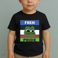 Fren Pride PEPE The Frog Toddler T-Shirt thumb 2