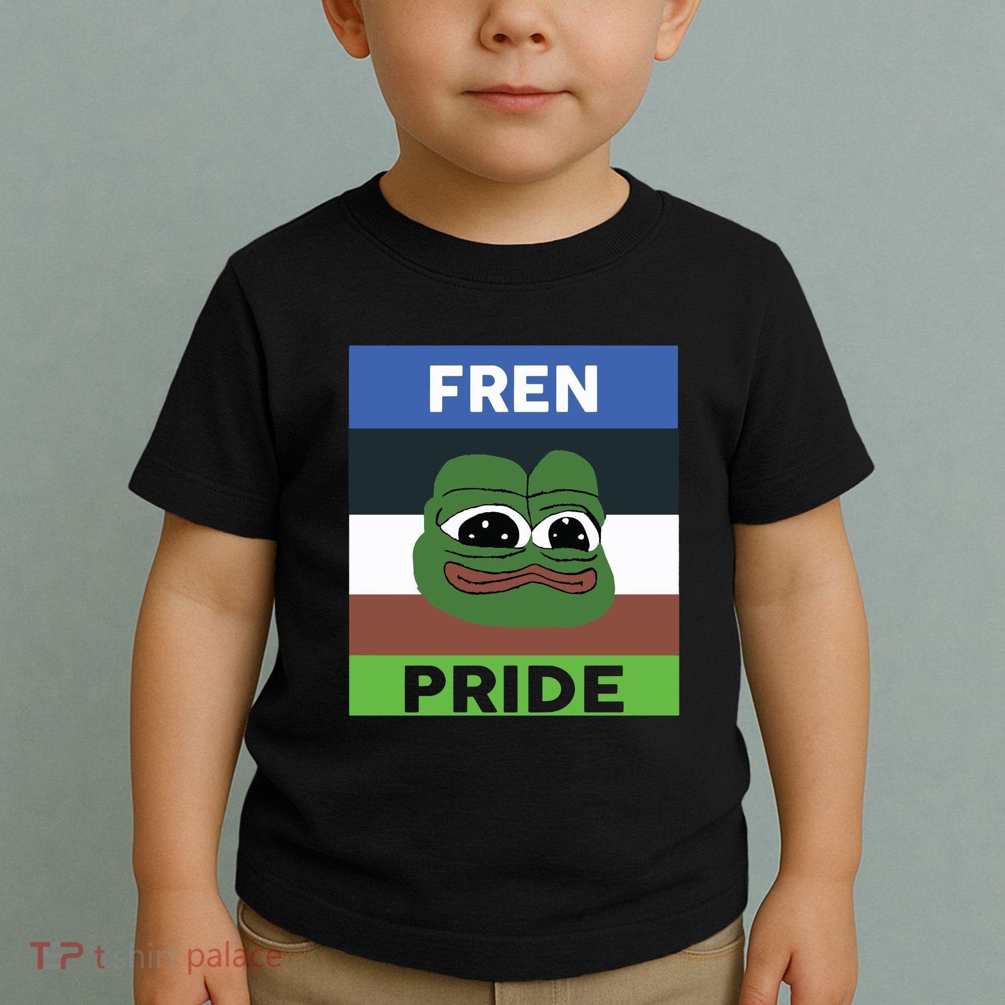 Fren Pride PEPE The Frog Toddler T-Shirt