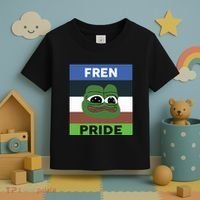 Fren Pride PEPE The Frog Toddler T-Shirt thumb 3