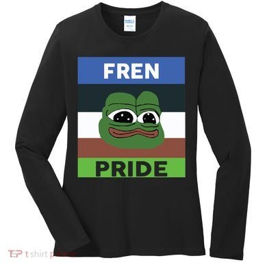 Fren Pride PEPE The Frog Women's Long Sleeve Shirt
