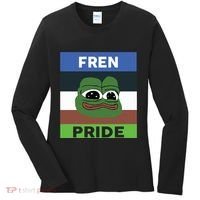 Fren Pride PEPE The Frog Women's Long Sleeve Shirt thumb 0