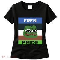 Fren Pride PEPE The Frog Women's T-Shirt thumb 0