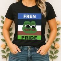Fren Pride PEPE The Frog Women's T-Shirt thumb 2