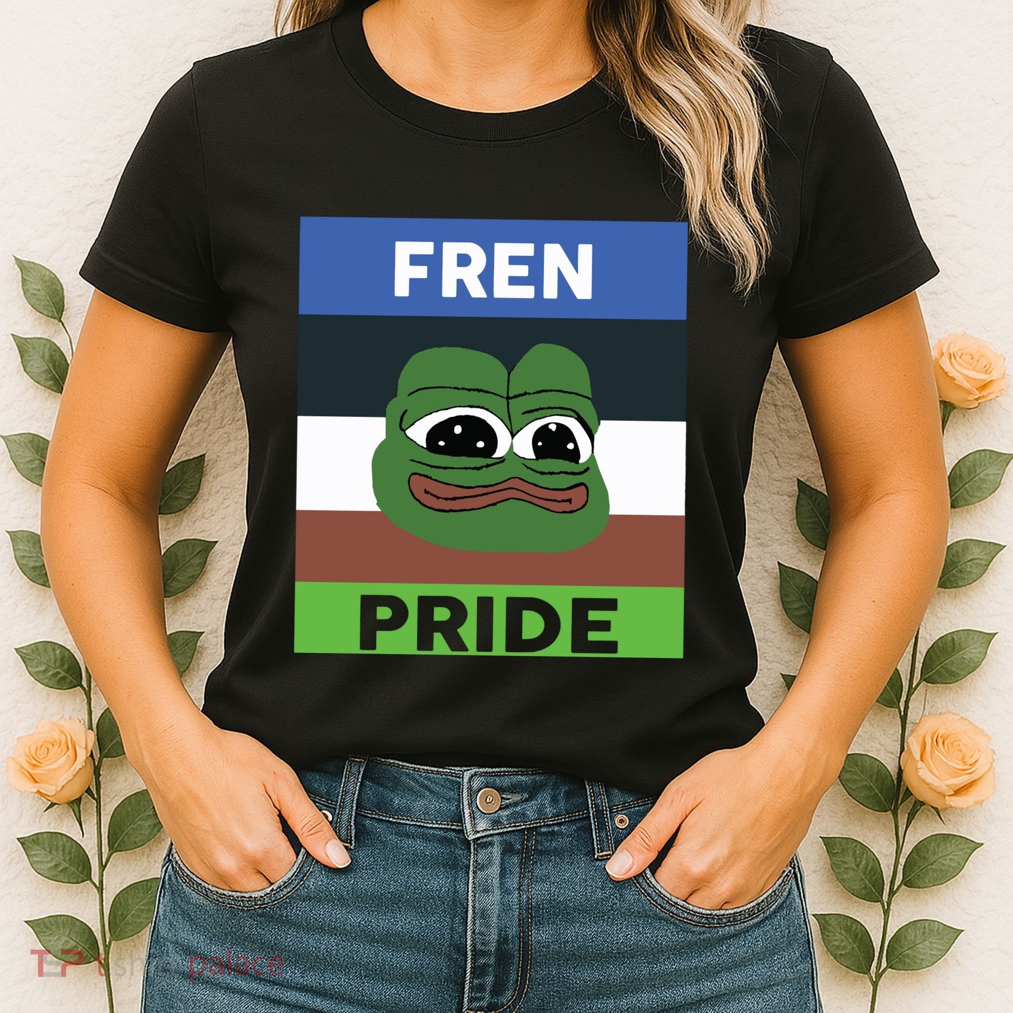 Fren Pride PEPE The Frog Women's T-Shirt