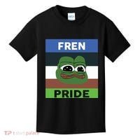 Fren Pride PEPE The Frog Kids T-Shirt thumb 0