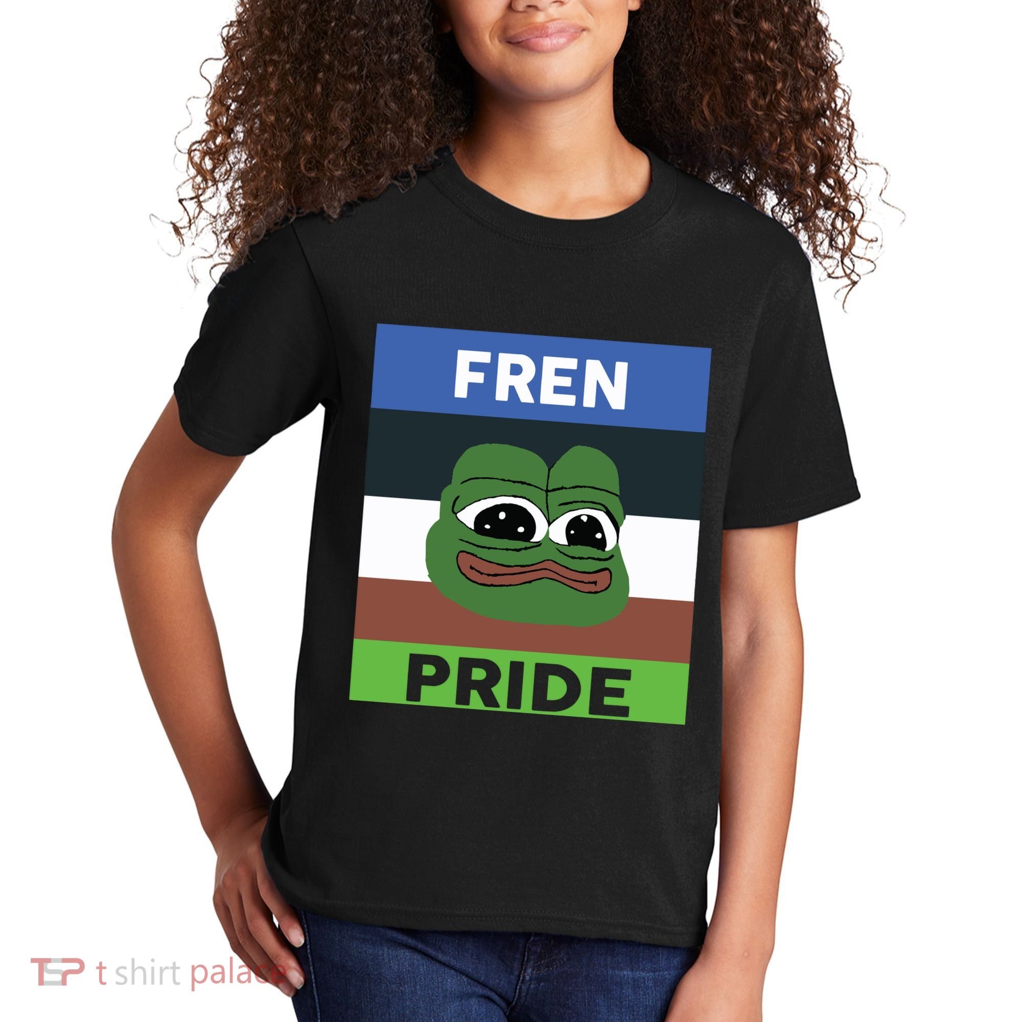 Fren Pride PEPE The Frog Kids T-Shirt
