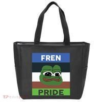 Fren Pride PEPE The Frog Tote Bag thumb 0