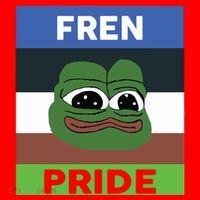 Fren Pride PEPE The Frog Santa Hat thumb 1