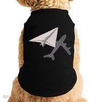Funny Pilot Paper Airplane Funny Gift For Cofunny Giftpilots Boys Party Gift Doggie Tank thumb 0