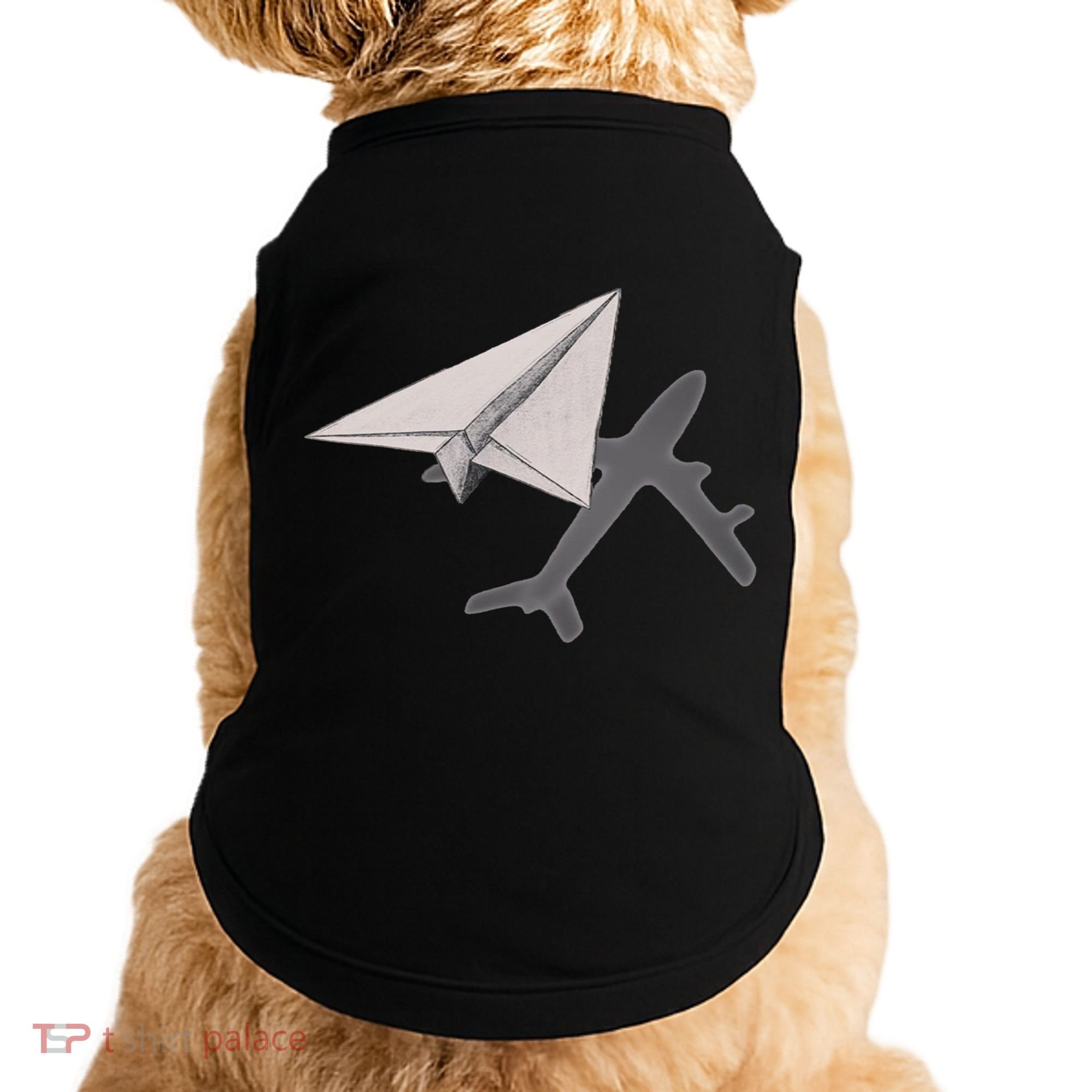 Funny Pilot Paper Airplane Funny Gift For Cofunny Giftpilots Boys Party Gift Doggie Tank