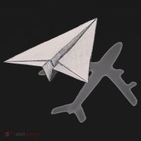 Funny Pilot Paper Airplane Funny Gift For Cofunny Giftpilots Boys Party Gift Ornament thumb 1