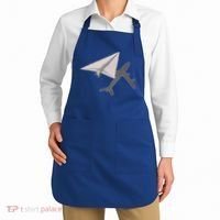 Funny Pilot Paper Airplane Funny Gift For Cofunny Giftpilots Boys Party Gift Apron thumb 2