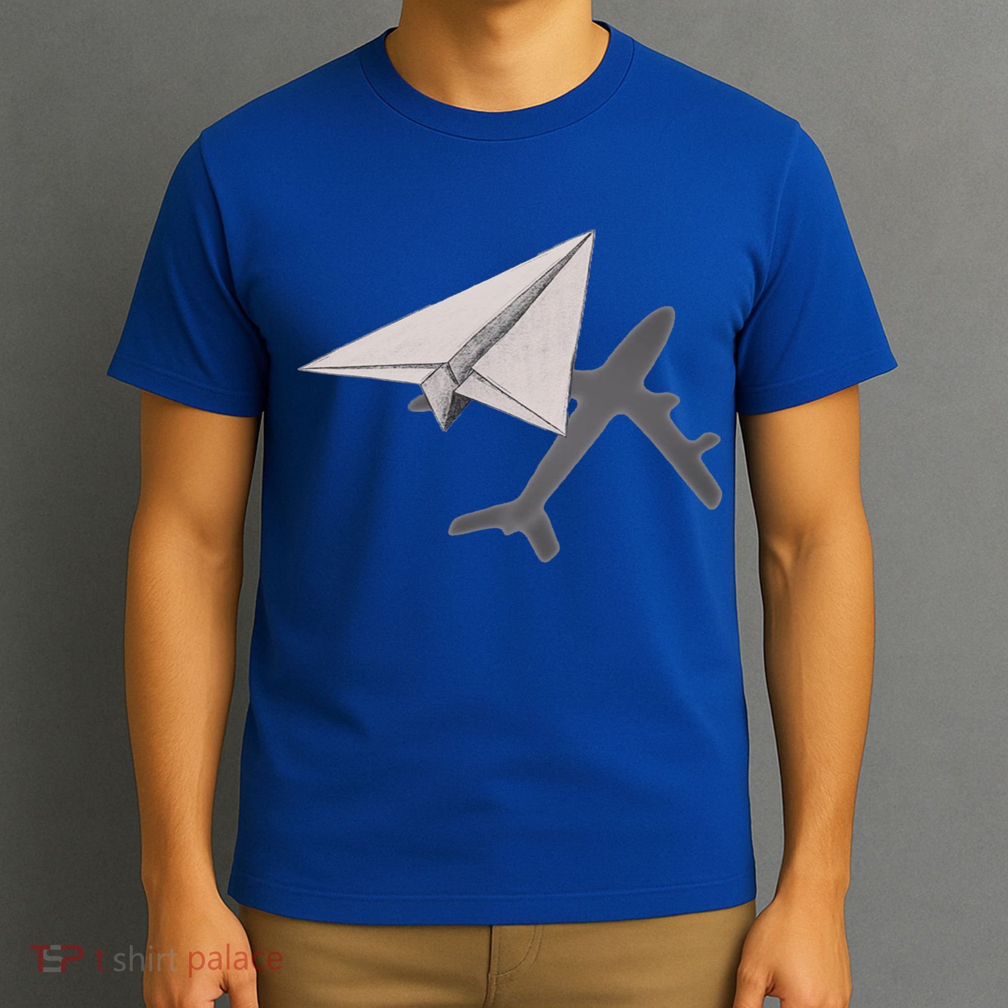 Funny Pilot Paper Airplane Funny Gift For Cofunny Giftpilots Boys Party Gift T-Shirt