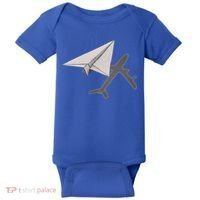 Funny Pilot Paper Airplane Funny Gift For Cofunny Giftpilots Boys Party Gift Baby Bodysuit thumb 0