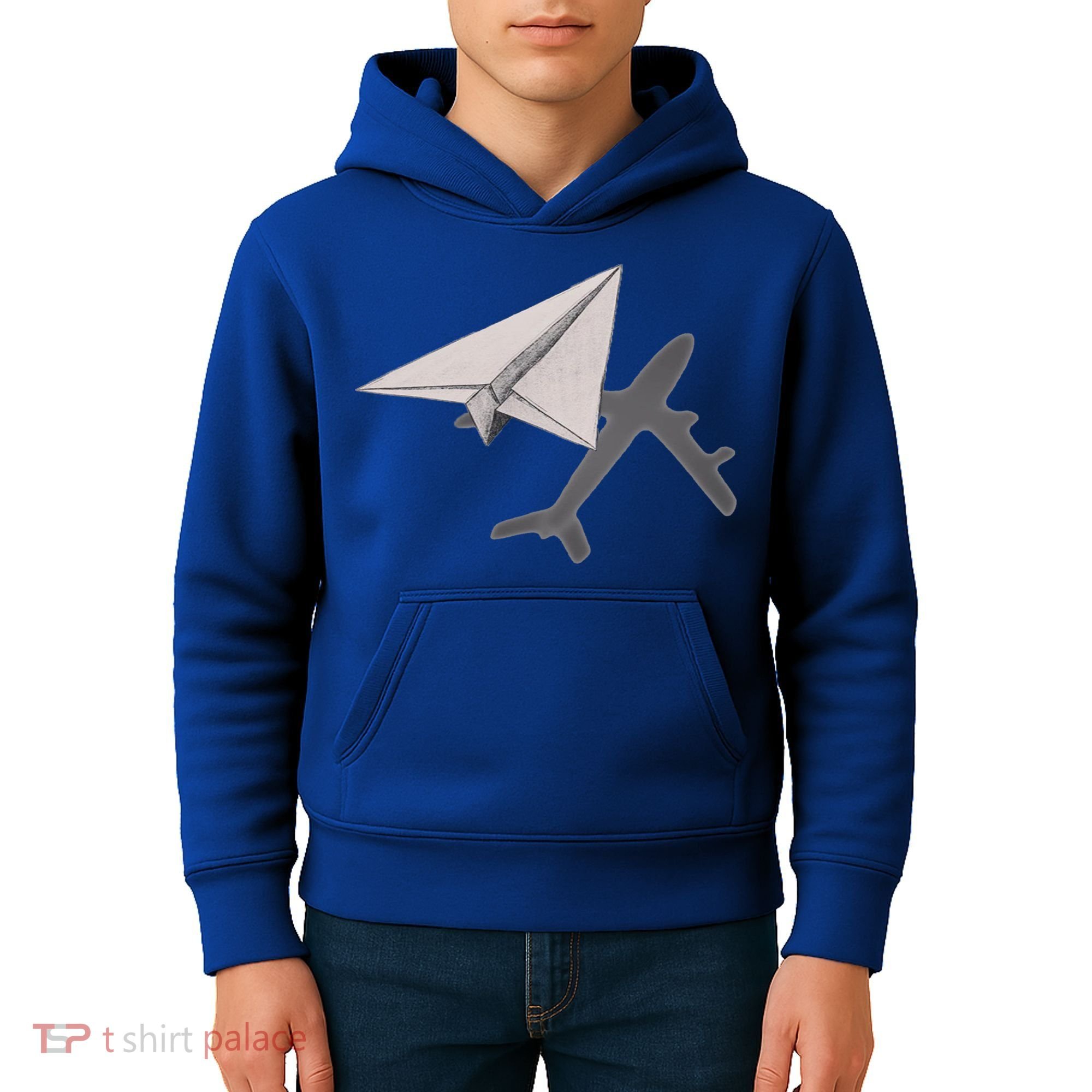 Funny Pilot Paper Airplane Funny Gift For Cofunny Giftpilots Boys Party Gift Kids Hoodie