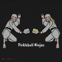 Fun Pickleball, Pickleball Ninja Mixed Doubles, Pickleball For Life Backpack thumb 2